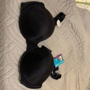 Vanity Fair lined 38DDD BLACK BRA